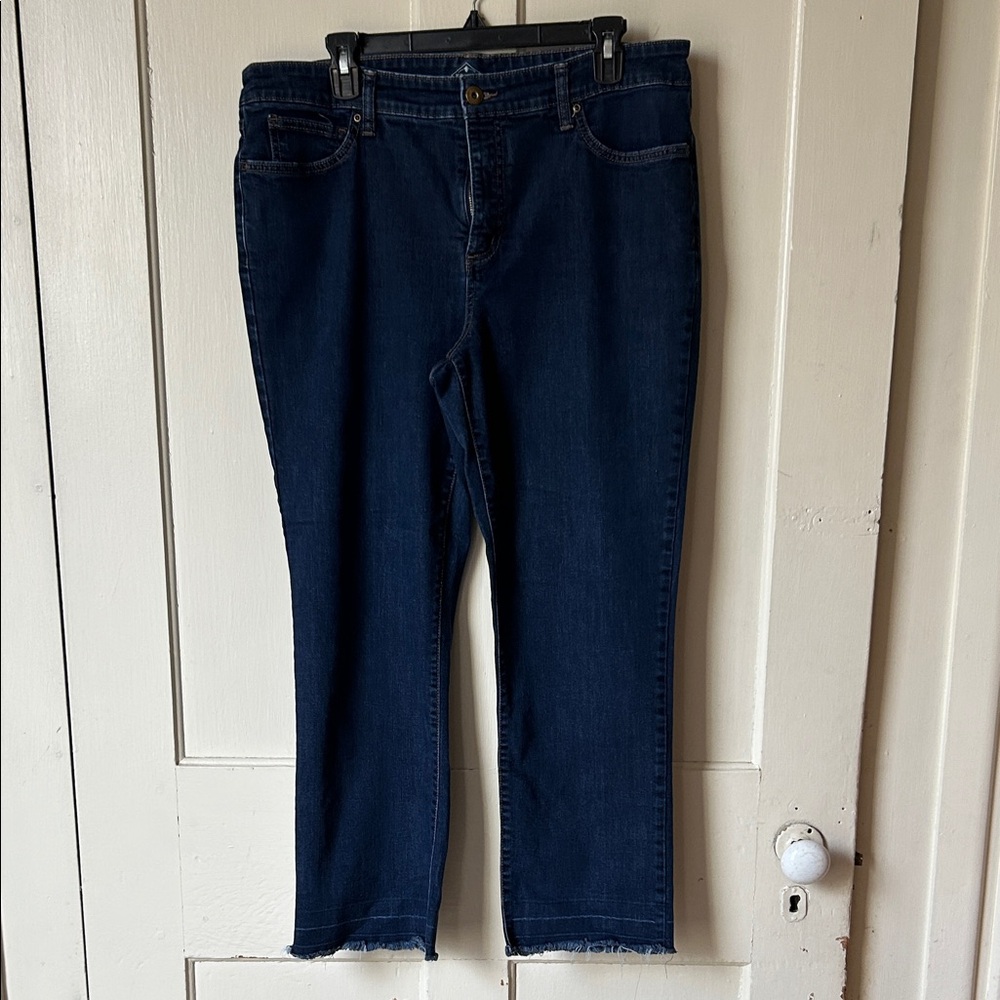 St. John's Bay Dark Blue Ankle Jeans